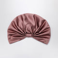 Valentino Garavani Antique pink silk foulard turban