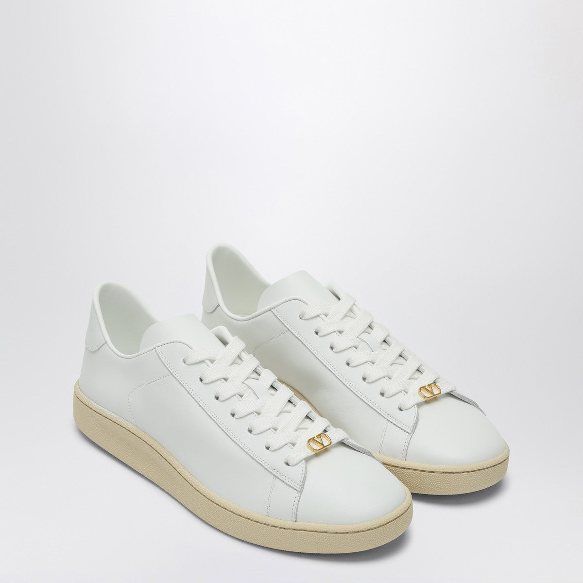 Valentino Garavani White leather Royco sneakers