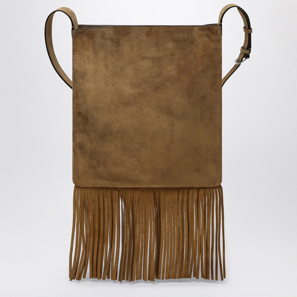 Valentino Garavani Beige suede Nellcôte bag