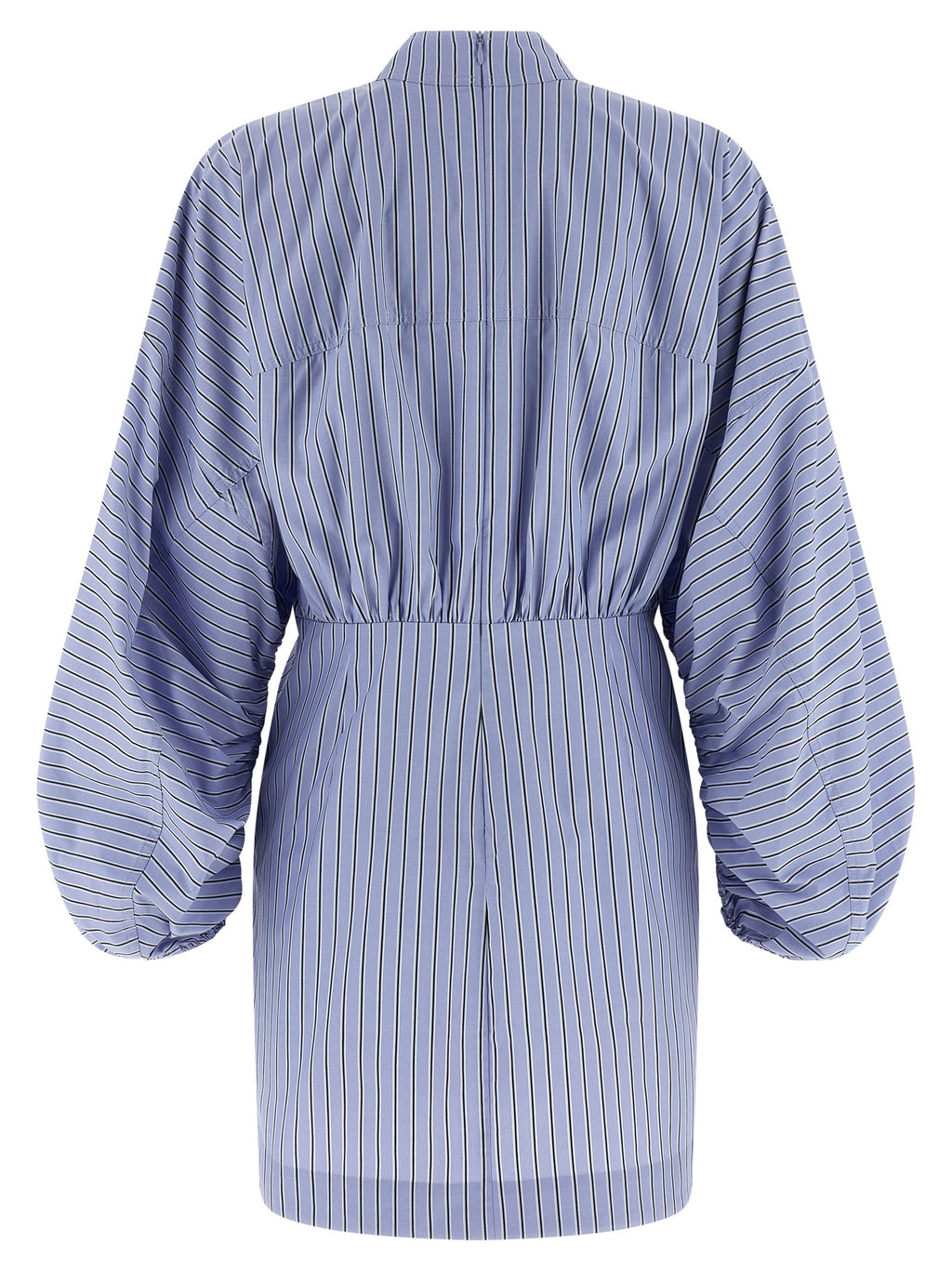 Zimmermann Drawstring Stripe Mini Dress