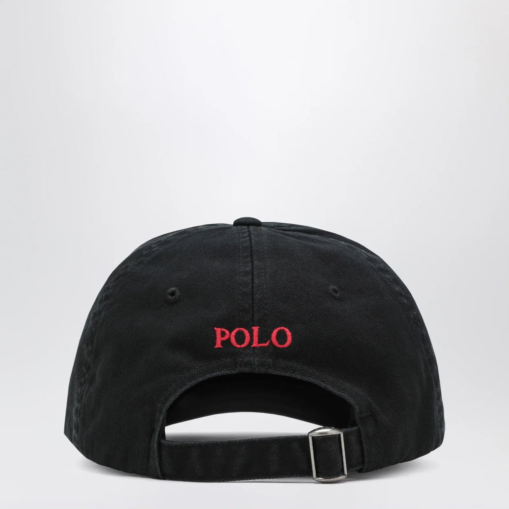 Polo Ralph Lauren Black baseball cap with logo