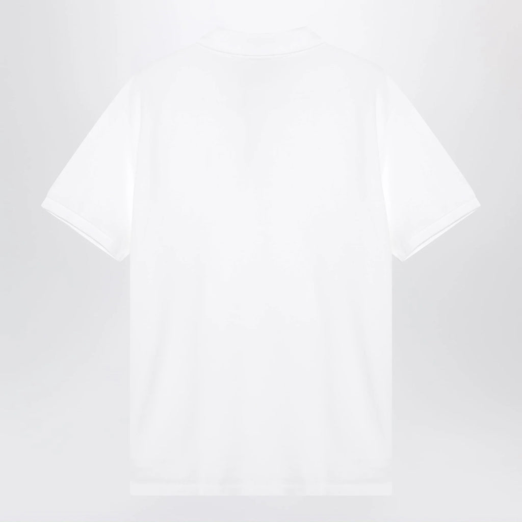 Polo Ralph Lauren White cotton Custom Slim-Fit polo