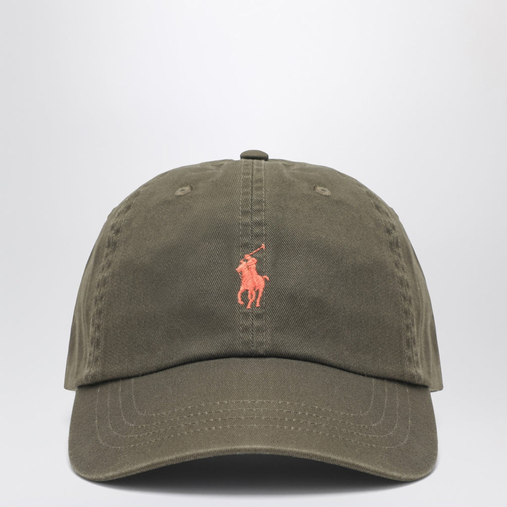 Polo Ralph Lauren Olive green baseball cap with logo