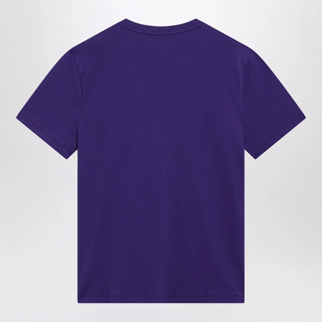 Polo Ralph Lauren Purple Custom Slim-Fit cotton T-shirt