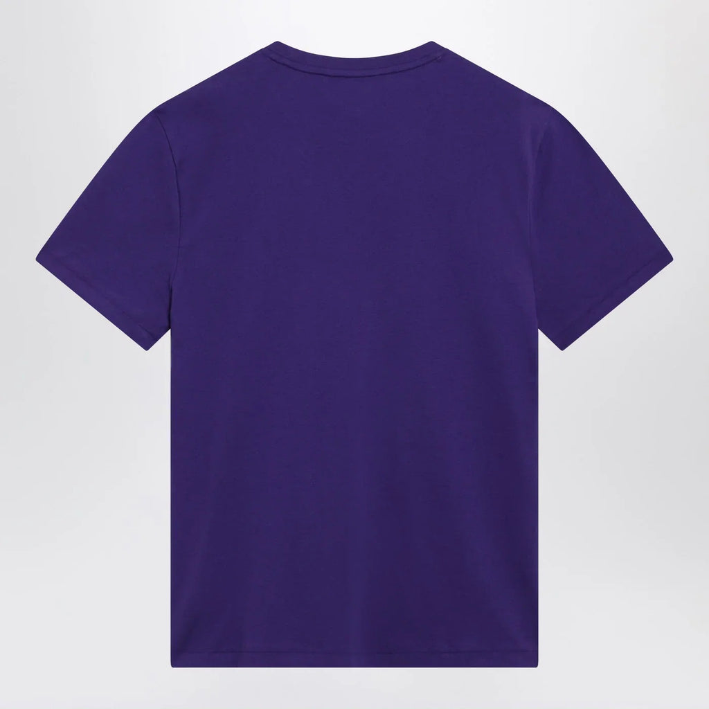 Polo Ralph Lauren Purple Custom Slim-Fit cotton T-shirt