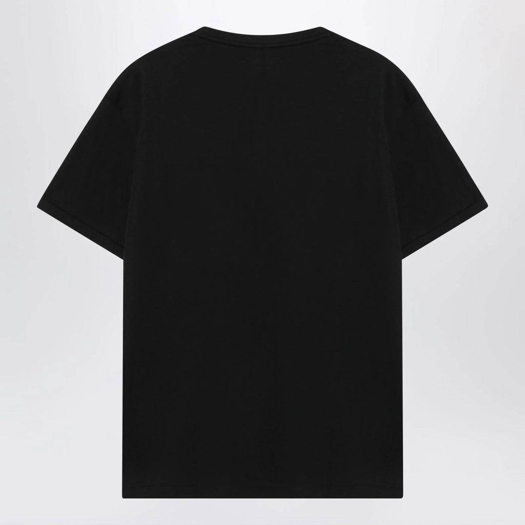 Polo Ralph Lauren T-shirt black in cotton Custom Slim-Fit