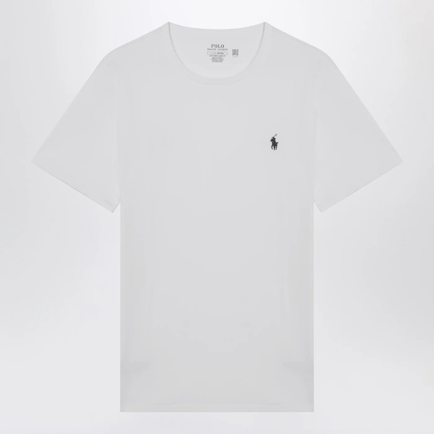 Polo Ralph Lauren T-shirt white in cotton Custom Slim-Fit
