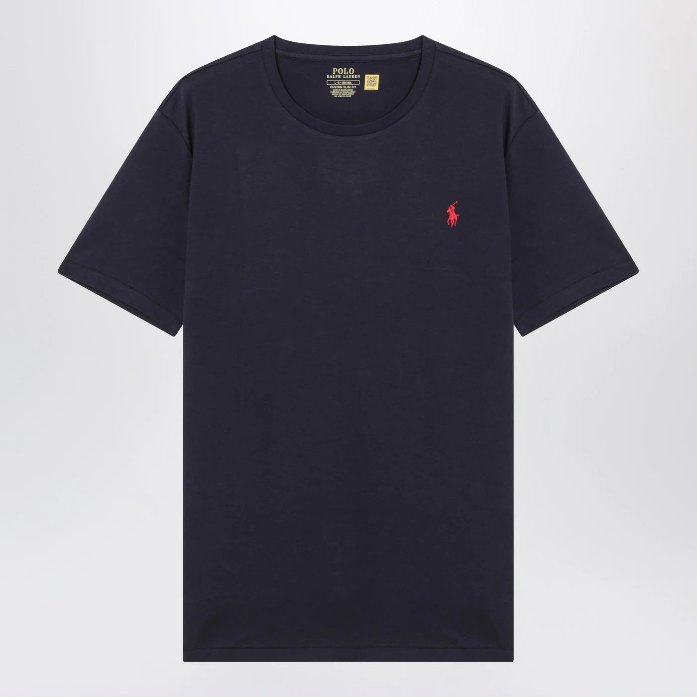 Polo Ralph Lauren T-shirt blue in cotton Custom Slim-Fit