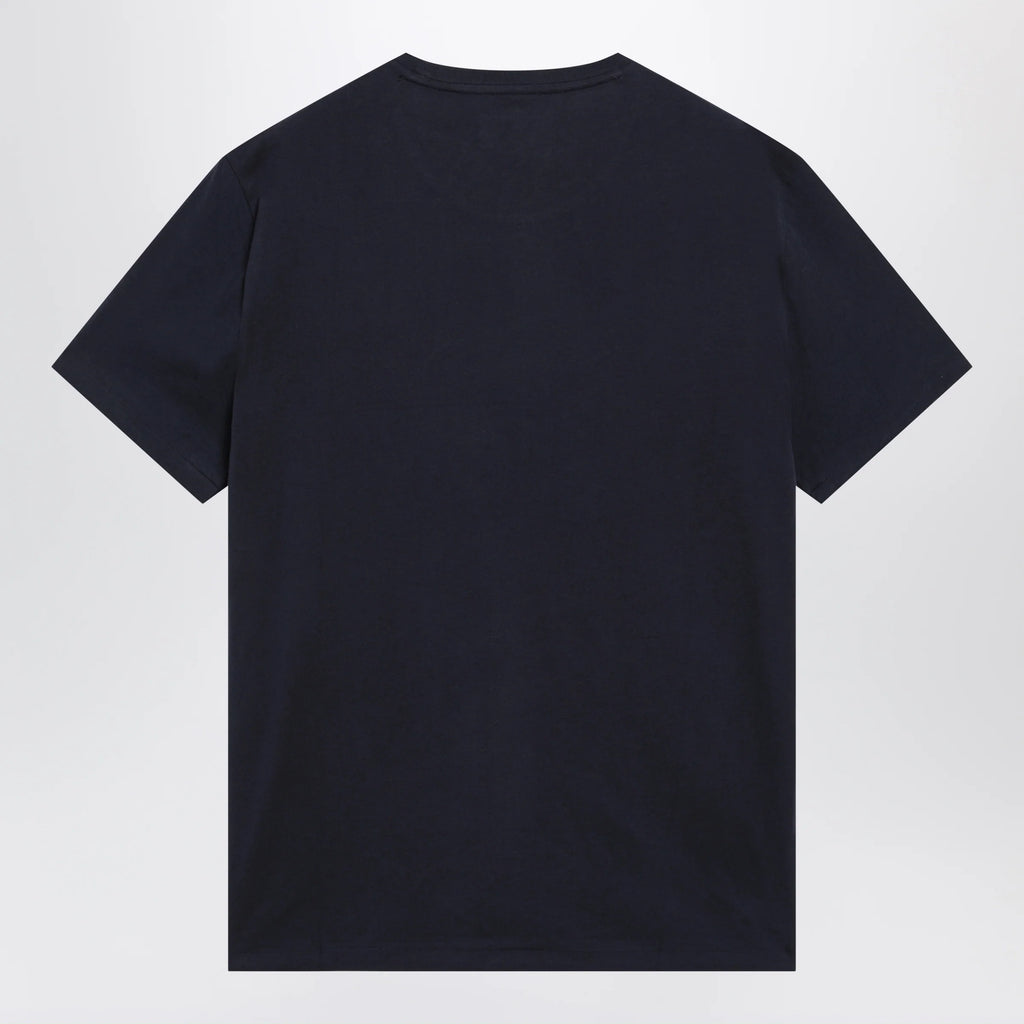 Polo Ralph Lauren T-shirt blue in cotton Custom Slim-Fit