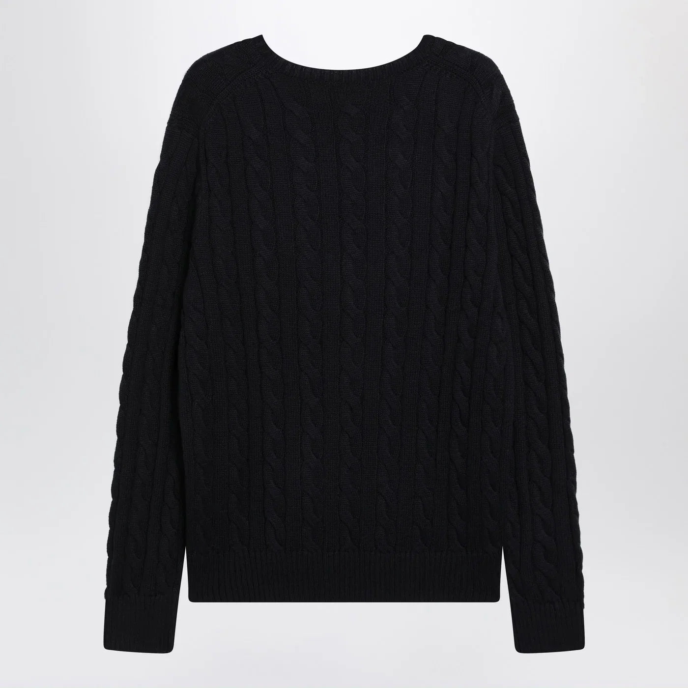 Polo Ralph Lauren Navy blue cable-knit cotton sweater