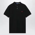 Polo Ralph Lauren Black cotton Custom Slim-Fit polo