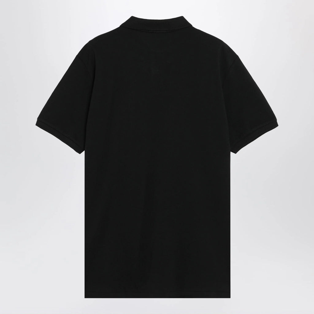 Polo Ralph Lauren Black cotton Custom Slim-Fit polo