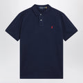 Polo Ralph Lauren Navy cotton Custom Slim-Fit polo shirt