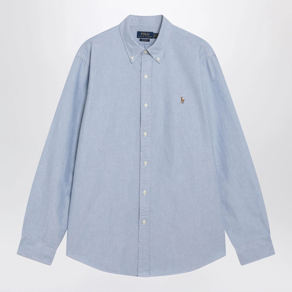 Polo Ralph Lauren Light blue Oxford shirt Custom-fit