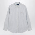 Polo Ralph Lauren Light blue/white striped Oxford shirt Custom-fit