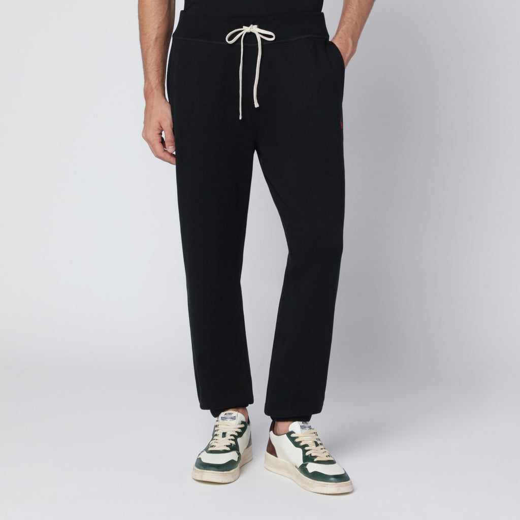 Polo Ralph Lauren Black cotton-blend jogging trousers
