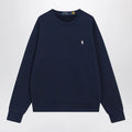 Polo Ralph Lauren Navy blue cotton crew-neck sweatshirt