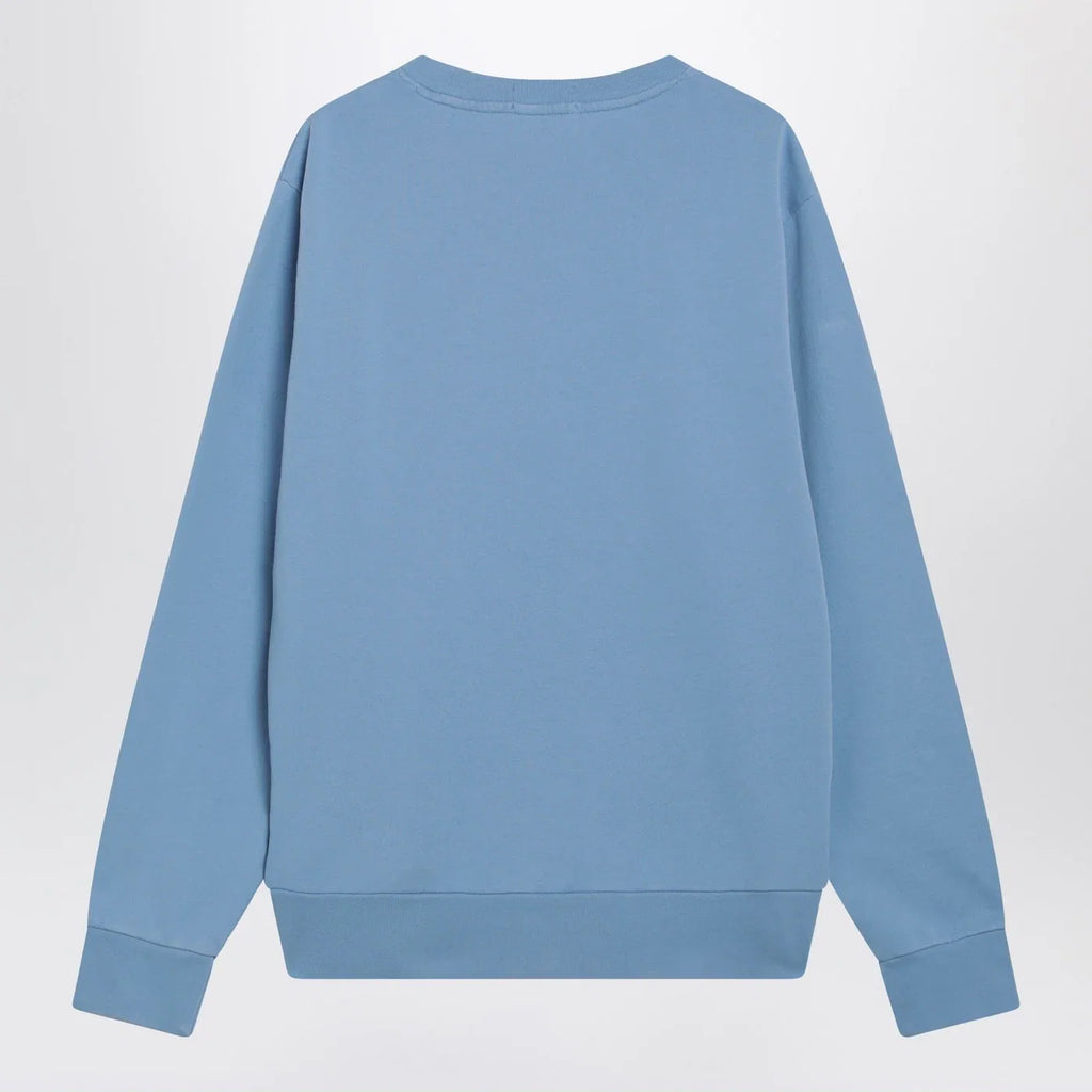 Polo Ralph Lauren Light blue cotton crew-neck sweatshirt