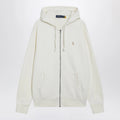 Polo Ralph Lauren Ivory cotton zip-up sweatshirt