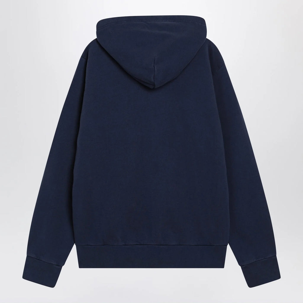 Polo Ralph Lauren Navy blue cotton zip-up sweatshirt
