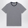 Polo Ralph Lauren White/Navy striped Custom Slim-Fit T-shirt
