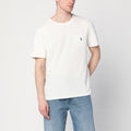 Polo Ralph Lauren White cotton and linen T-shirt