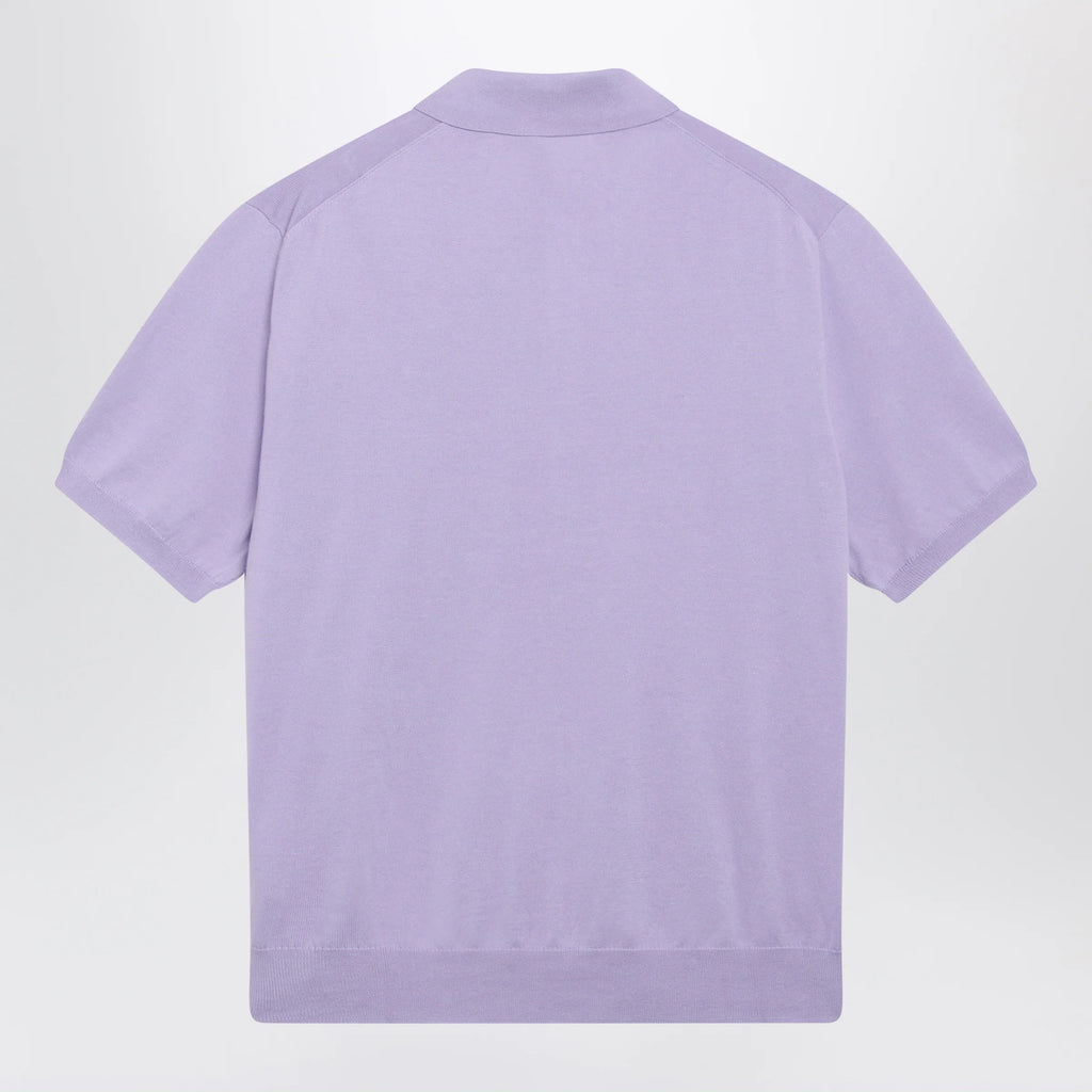 Polo Ralph Lauren Lilac cotton polo shirt