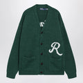 Polo Ralph Lauren Forest green cardigan with Ralph logo