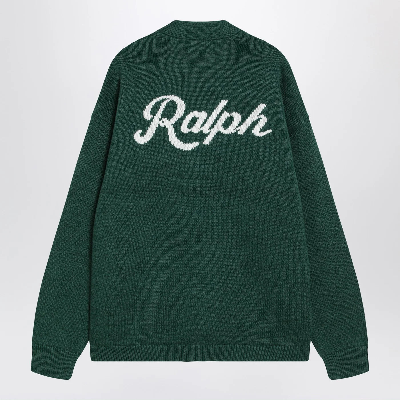 Polo Ralph Lauren Forest green cardigan with Ralph logo
