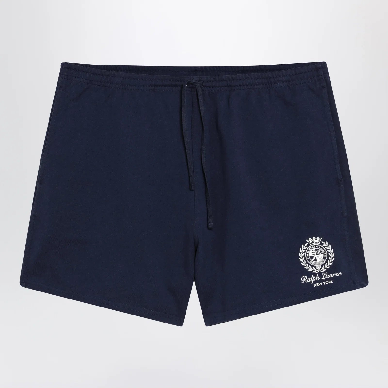 Polo Ralph Lauren Blue cotton shorts with graphic logo