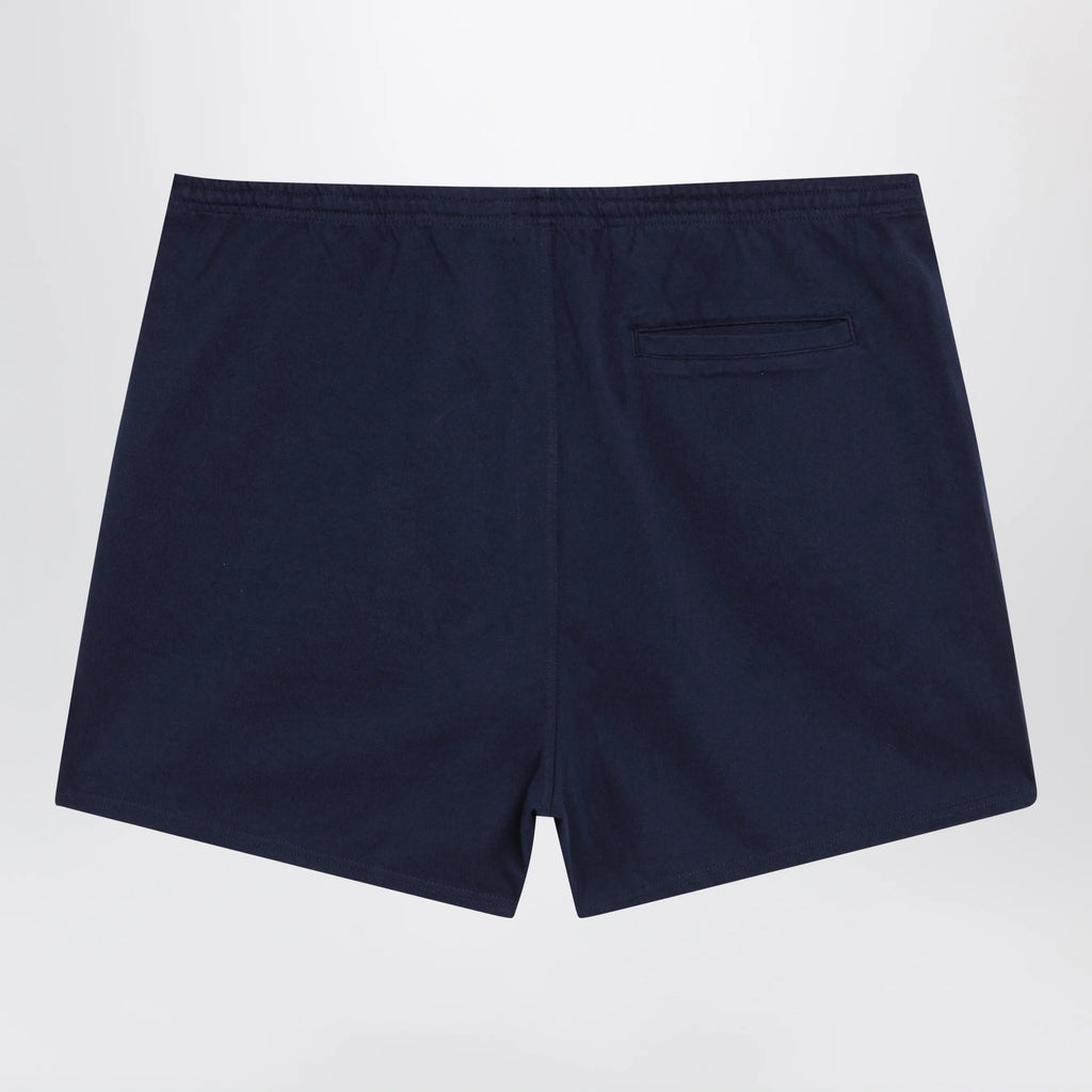 Polo Ralph Lauren Blue cotton shorts with graphic logo