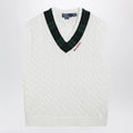 Polo Ralph Lauren Cream cable-knit Relaxed-Fit vest