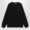 Polo Ralph Lauren Black cotton Relaxed-Fit crewneck sweatshirt