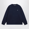 Polo Ralph Lauren Navy cotton Relaxed-Fit crewneck sweatshirt