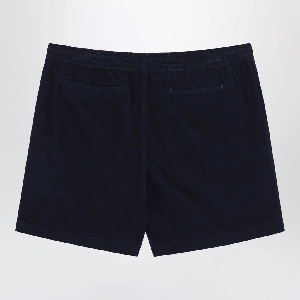 Polo Ralph Lauren Navy ribbed Classic-Fit shorts