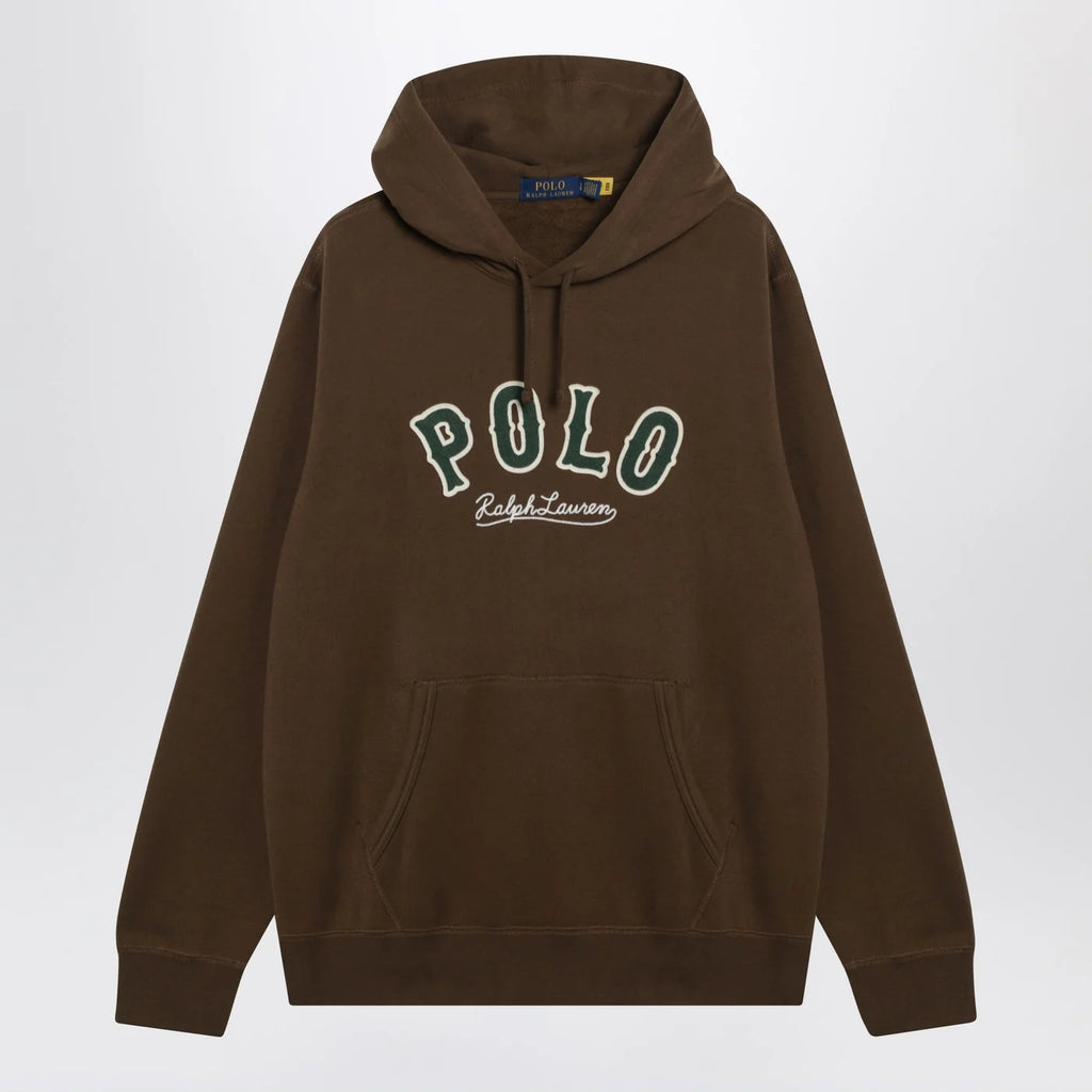 Polo Ralph Lauren Brown hoodie with logo