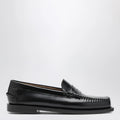 Sebago Black Madison moccasins in leather