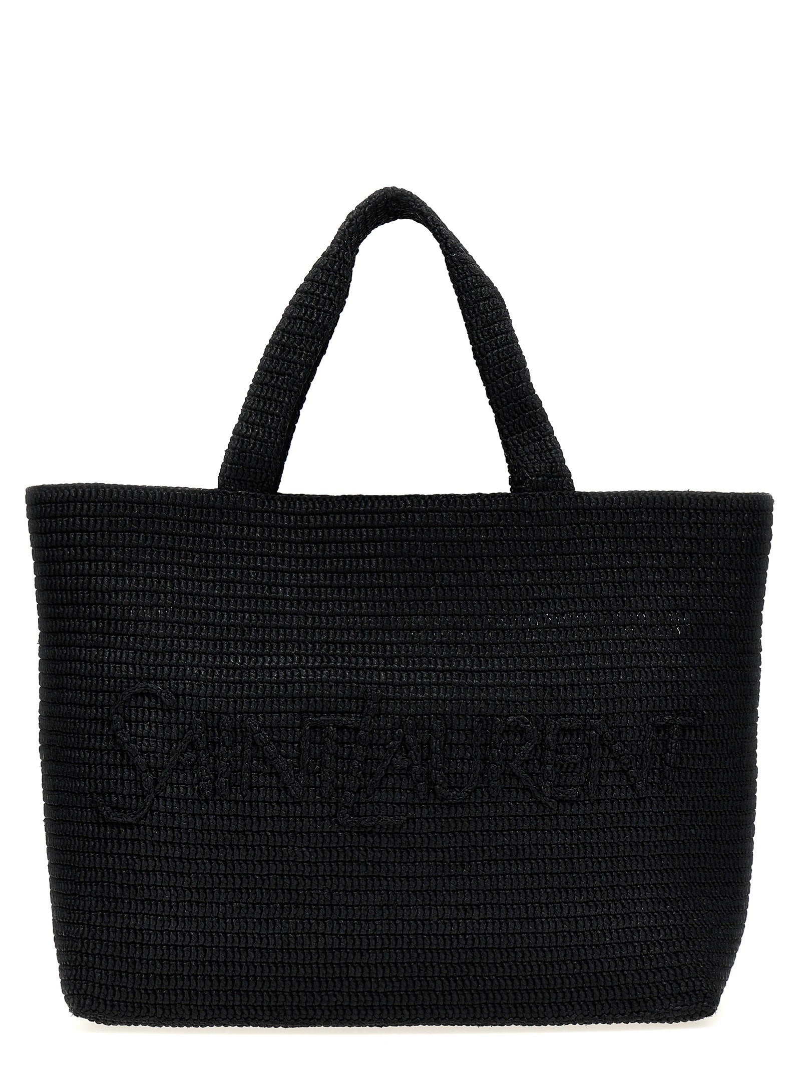 Saint Laurent Rafia Tote Bag