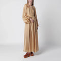 ZIMMERMANN Mahon maxi dress in silk habotai champagne