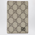 GUCCI GG Supreme fabric wallet in beige/ebony