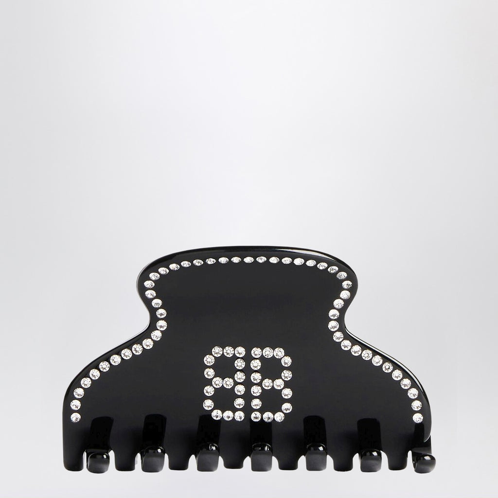 Balenciaga Holli BB hair clip black