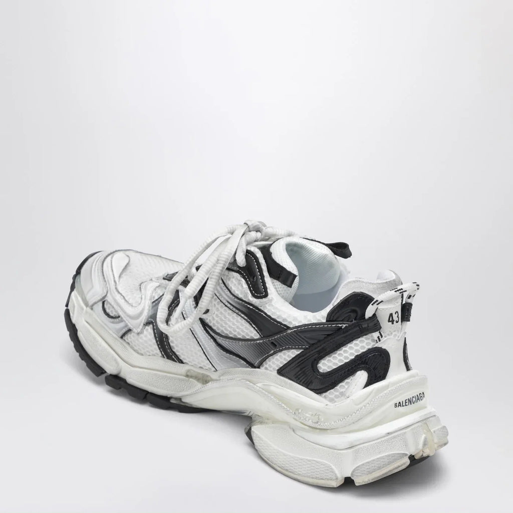 Balenciaga Runner 2 Gradient Sneakers in white/black