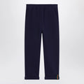 GUCCI Dark blue pants with Web detail