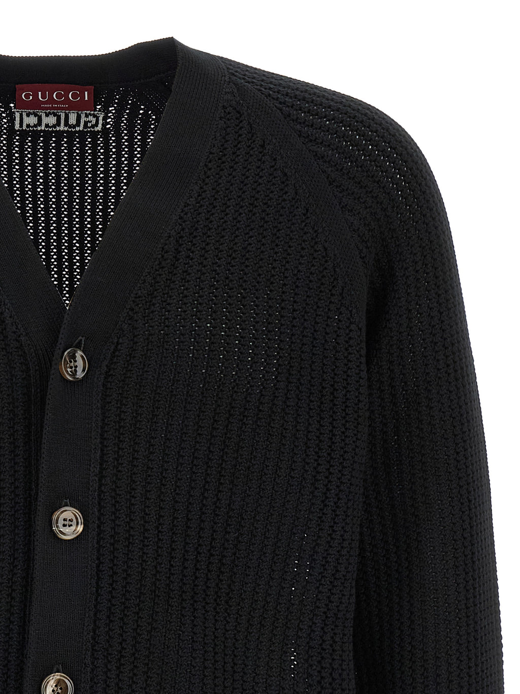 Gucci Web Ribbon Cardigan
