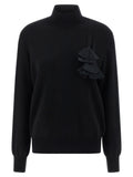 Ferragamo Floral Insert Sweater