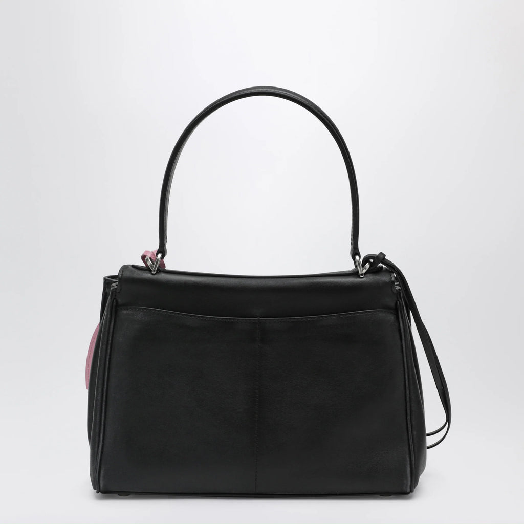 Balenciaga Small black Rodeo bag in smooth calf leather with charm