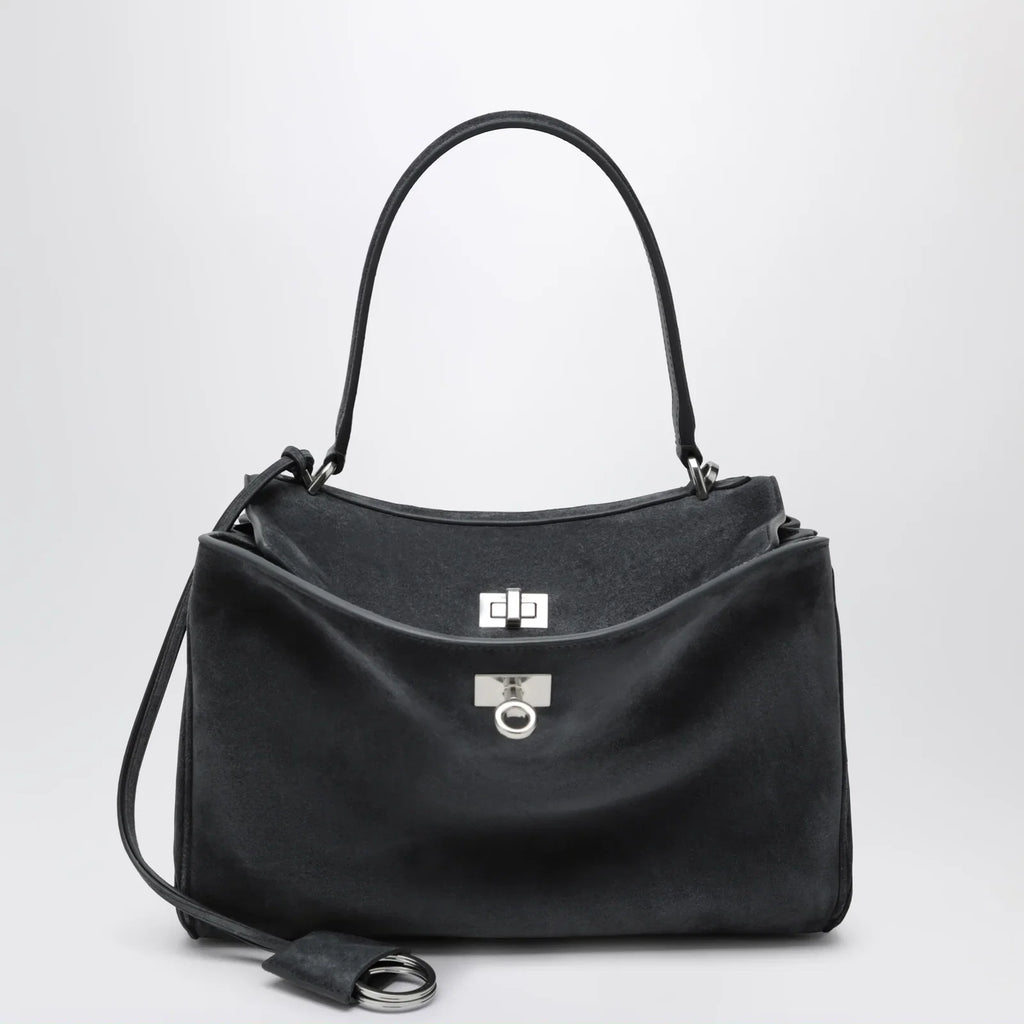 Balenciaga Rodeo small bag in grey calf leather