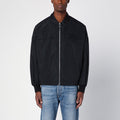 Alexander McQueen Lightweight zipped jacket black