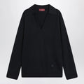 GUCCI Navy blue wool sweater