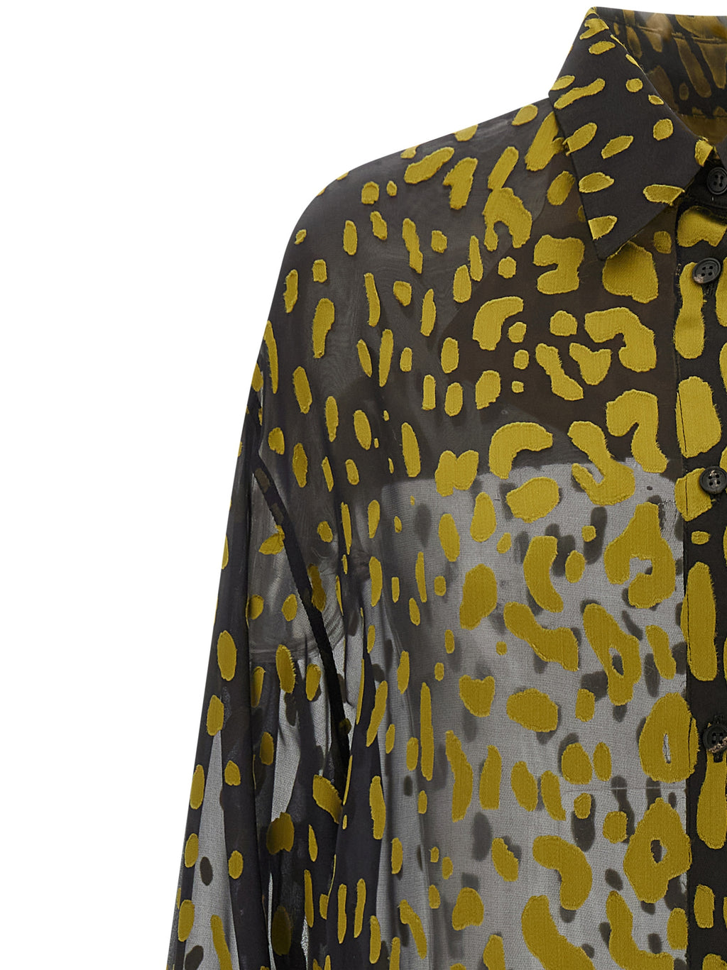 Ferragamo Georgette Devoré Shirt